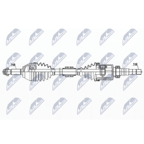 NTY Antriebswelle NPW-NS-148
