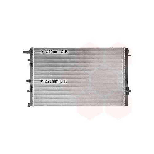 VAN WEZEL K&uuml;hler, Motork&uuml;hlung 43012714