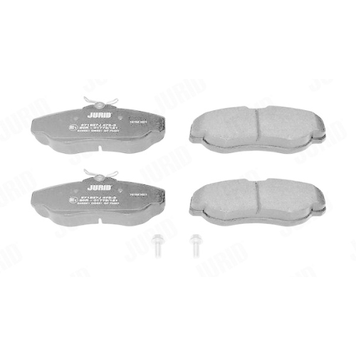 JURID Bremsbelagsatz, Scheibenbremse 571937J