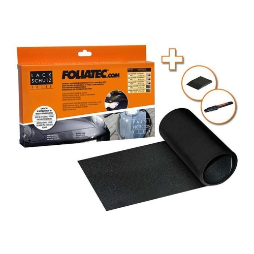 Lackschutzfolie schwarz Auto PKW Foliatec 3415 Steinschlagschutz 17X165cm Set