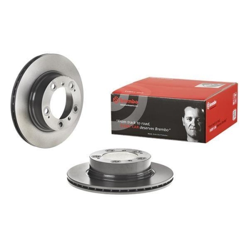 BREMBO Bremsscheibe PRIME LINE - UV Coated 09.D580.11