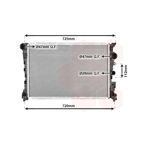 VAN WEZEL K&uuml;hler, Motork&uuml;hlung 30002691