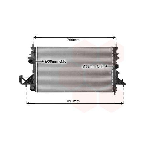 VAN WEZEL K&uuml;hler, Motork&uuml;hlung 37012703