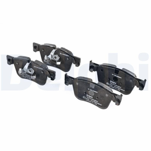 DELPHI Bremsbelagsatz, Scheibenbremse LP2690
