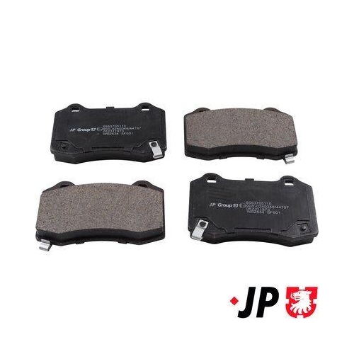 JP GROUP Bremsbelagsatz, Scheibenbremse JP 6563705110