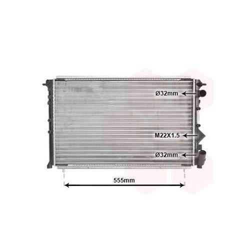VAN WEZEL K&uuml;hler, Motork&uuml;hlung 43002150