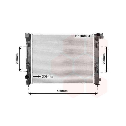 VAN WEZEL K&uuml;hler, Motork&uuml;hlung 13012715