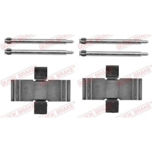 QUICK BRAKE Zubeh&ouml;rsatz, Scheibenbremsbelag 109-1039