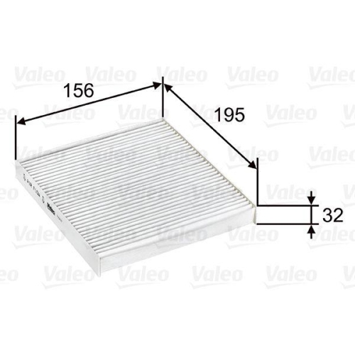VALEO Filter, Innenraumluft VALEO ESSENTIAL 715637