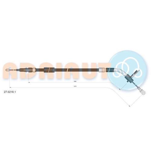 ADRIAUTO Seilzug, Feststellbremse 27.0216.1