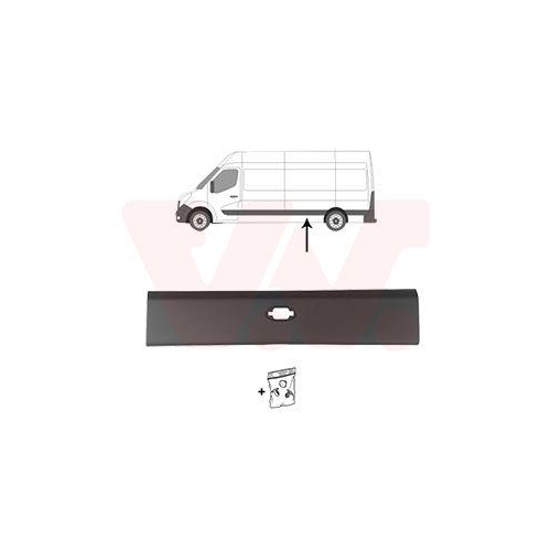 VAN WEZEL Zier-/Schutzleiste, Seitenwand 3799403