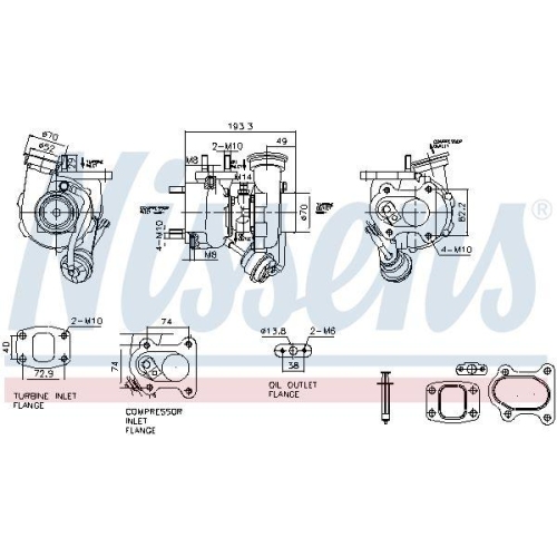 NISSENS Lader, Aufladung ** FACTORY NEW ** 93829