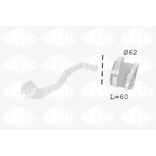 SASIC Ladeluftschlauch 3336212
