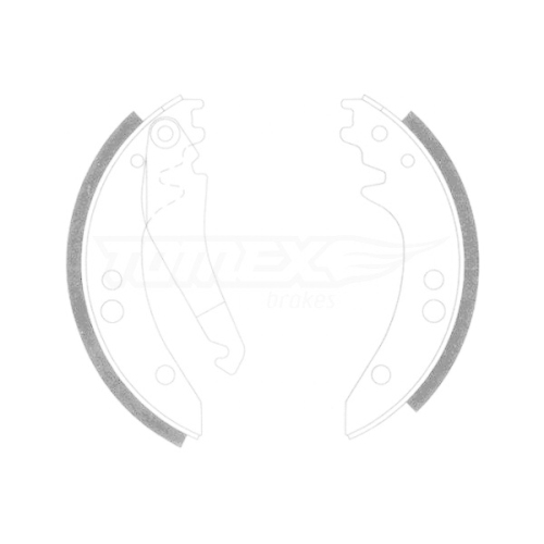 TOMEX Brakes Bremsbackensatz TX 20-97
