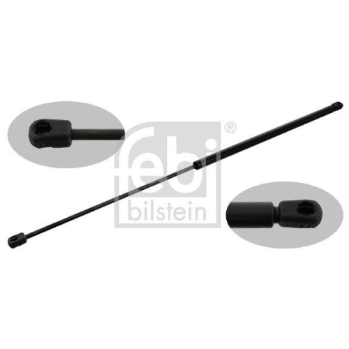 FEBI BILSTEIN Gasfeder, Frontklappe 47614