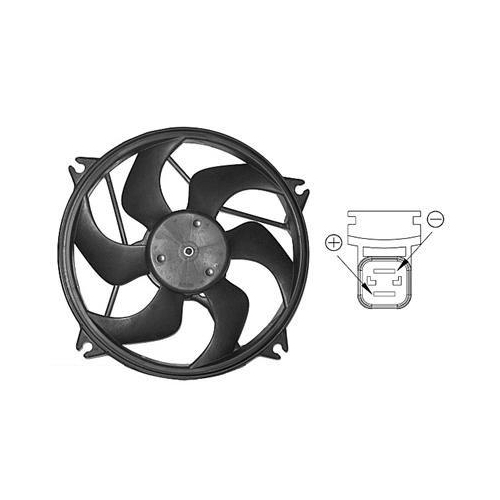 VAN WEZEL L&uuml;fter, Motork&uuml;hlung 0904746