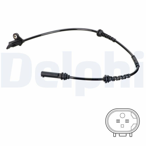 DELPHI Sensor, Raddrehzahl SS20762