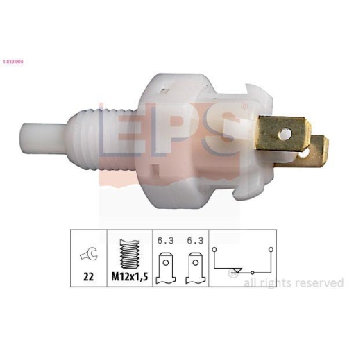 EPS Bremslichtschalter Made in Italy - OE Equivalent 1.810.004