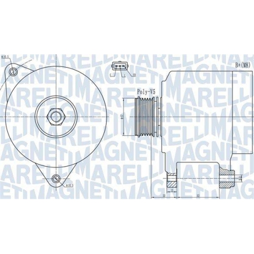 MAGNETI MARELLI Generator