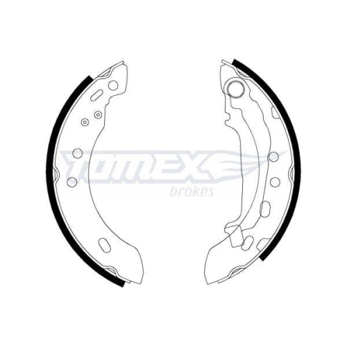 TOMEX Brakes Bremsbackensatz TX 21-47
