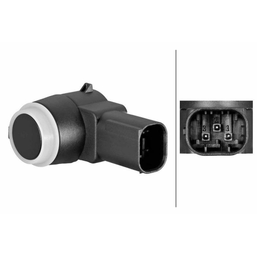 HELLA Sensor, Einparkhilfe 6PX 358 270-991