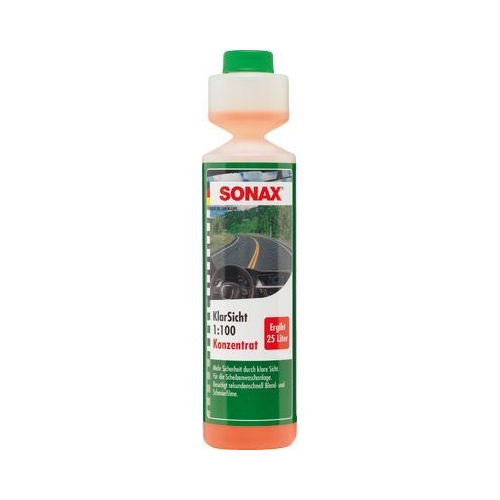 SONAX Reiniger, Scheibenreinigungsanlage KlarSicht 1:100 Konzentrat