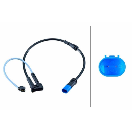 HELLA Warnkontakt, Bremsbelagverschlei&szlig; 8DK 355 253-781