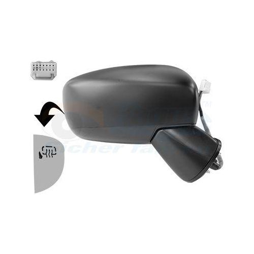 VAN WEZEL Au&szlig;enspiegel * HAGUS * 5257808