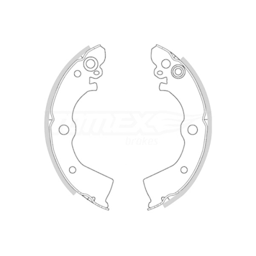 TOMEX Brakes Bremsbackensatz TX 21-50