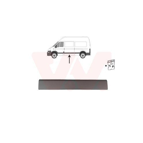 VAN WEZEL Zier-/Schutzleiste, Seitenwand 4388423