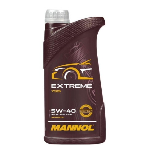 Motor&ouml;l Motoren&ouml;l Mannol Extreme 5W-40 1 Liter Flasche MN7915-1