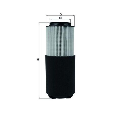 MAHLE Luftfilter LX 976