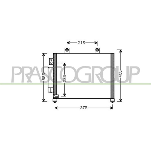 PRASCO Kondensator, Klimaanlage PrascoSelection OP304C001