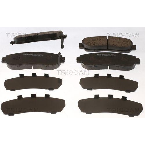 TRISCAN Bremsbelagsatz, Scheibenbremse 8110 40980