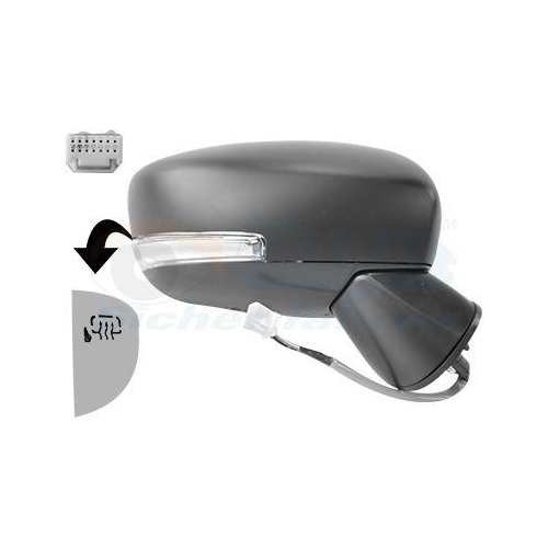 VAN WEZEL Au&szlig;enspiegel * HAGUS * 5257828