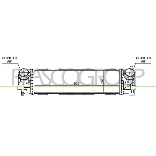 PRASCO Ladeluftk&uuml;hler PrascoSelection BM034N001