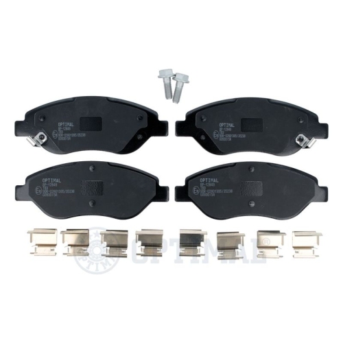 OPTIMAL Bremsbelagsatz, Scheibenbremse BP-12849