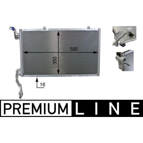 MAHLE Kondensator, Klimaanlage BEHR *** PREMIUM LINE *** AC 10 000P