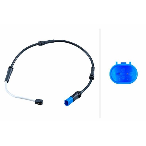 HELLA Warnkontakt, Bremsbelagverschlei&szlig; 8DK 355 253-821