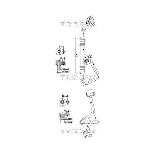 TRISCAN Hochdruck-/Niederdruckleitung, Klimaanlage