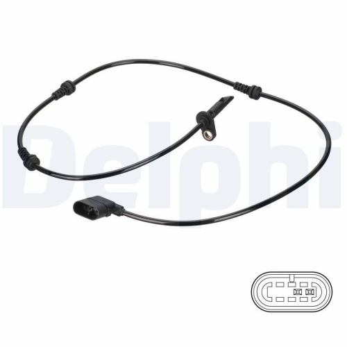 DELPHI Sensor, Raddrehzahl SS20830