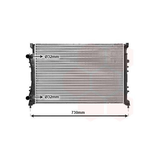 VAN WEZEL K&uuml;hler, Motork&uuml;hlung 43002233