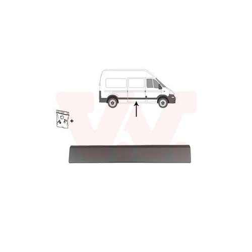VAN WEZEL Zier-/Schutzleiste, Seitenwand 4388424