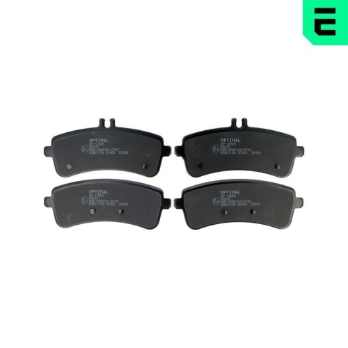 OPTIMAL Bremsbelagsatz, Scheibenbremse BP-12665