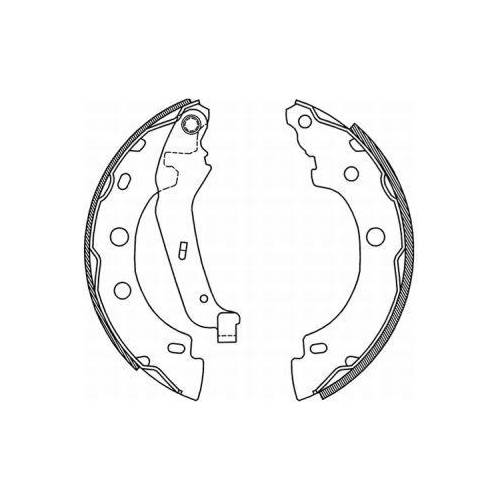 ABE Bremsbackensatz C0R013ABE