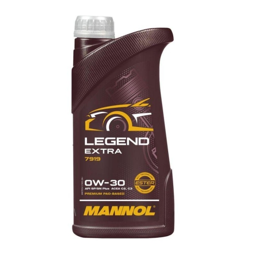 Motor&ouml;l Motoren&ouml;l Mannol Legend Extra 0W-30 1 Liter Flasche MN7919-1