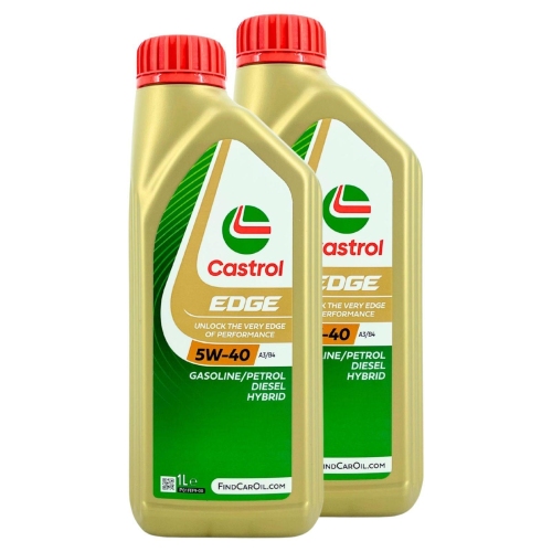 Motor&ouml;l Castrol Edge 5W-40 A3/B4 API SP MB Renault VW BMW Motor&ouml;l 2Liter 15F716