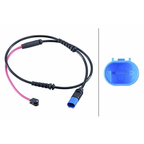 HELLA Warnkontakt, Bremsbelagverschlei&szlig; 8DK 355 253-871