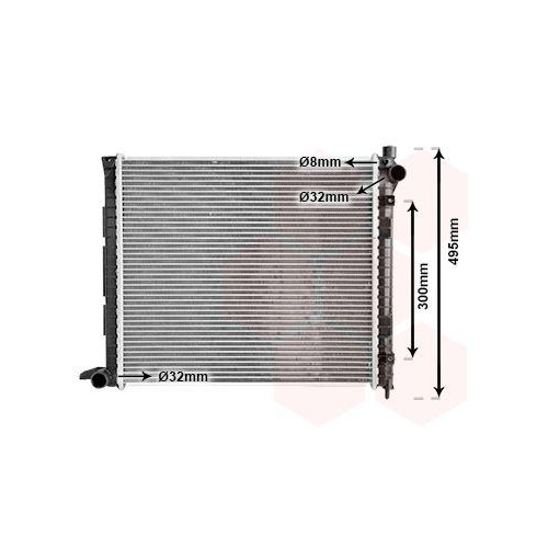 VAN WEZEL K&uuml;hler, Motork&uuml;hlung 02002164