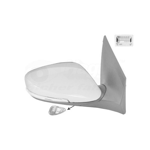 VAN WEZEL Au&szlig;enspiegel * HAGUS * 8244818